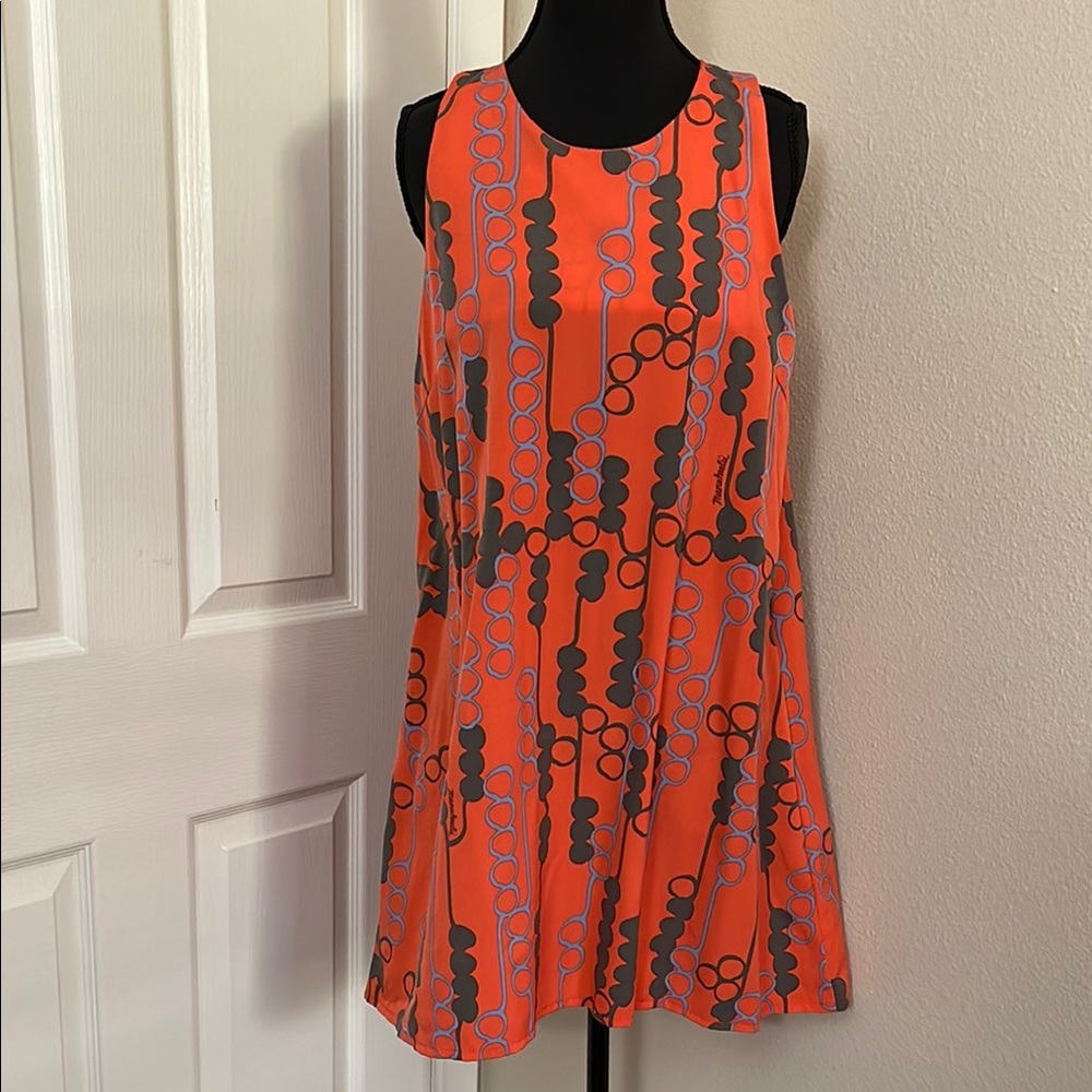 NWT Manuhealii Alina Dress Lei Kukui Coral S
